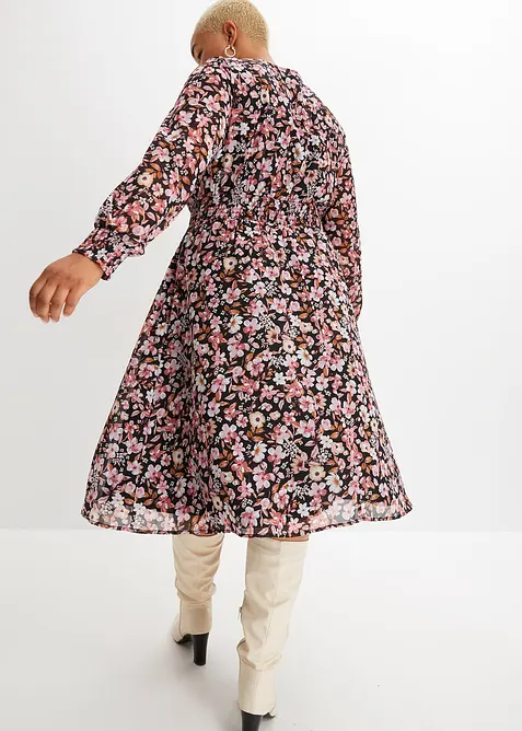 Chiffonkjole, bonprix