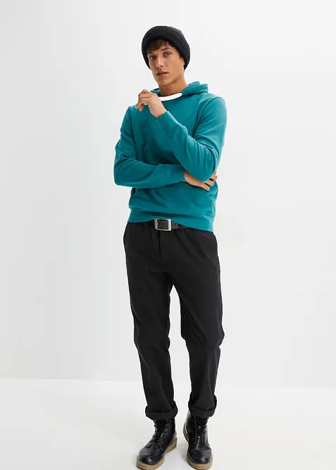 Hettegenser i 100% bomull, bonprix