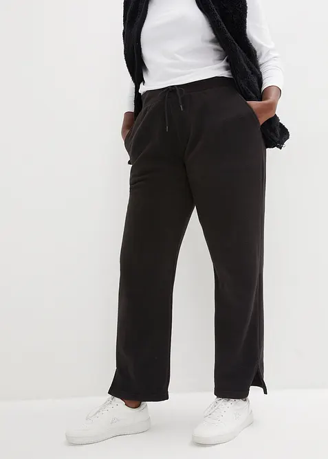 Pull on-fleecebukse, bonprix