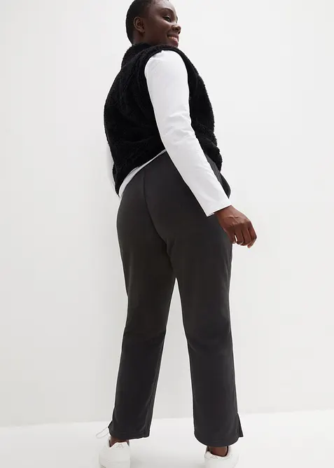 Pull on-fleecebukse, bonprix