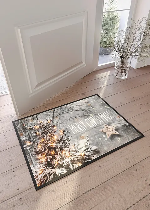 D&oslash;rmatte med julestatement, bonprix