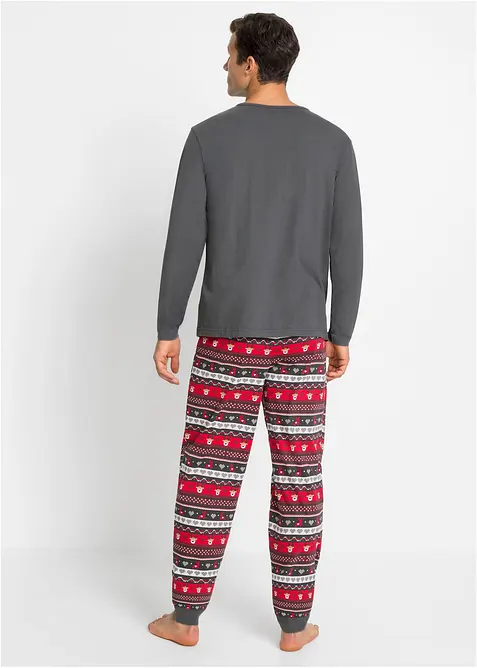 Pyjamas i 100% bomull, bonprix