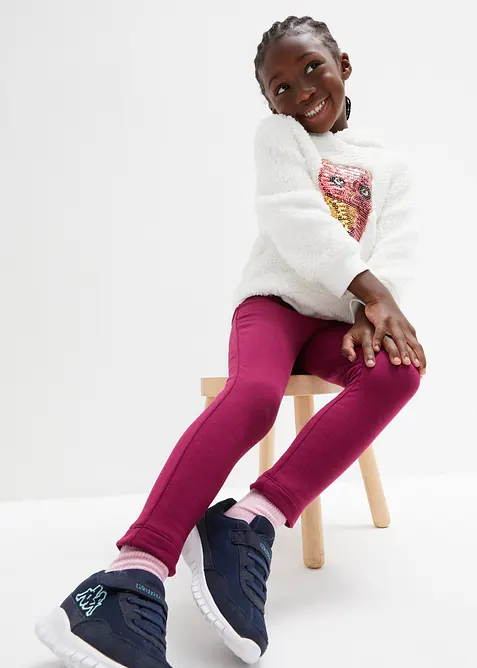 Termoleggings av elastisk bomullsmiks, bonprix