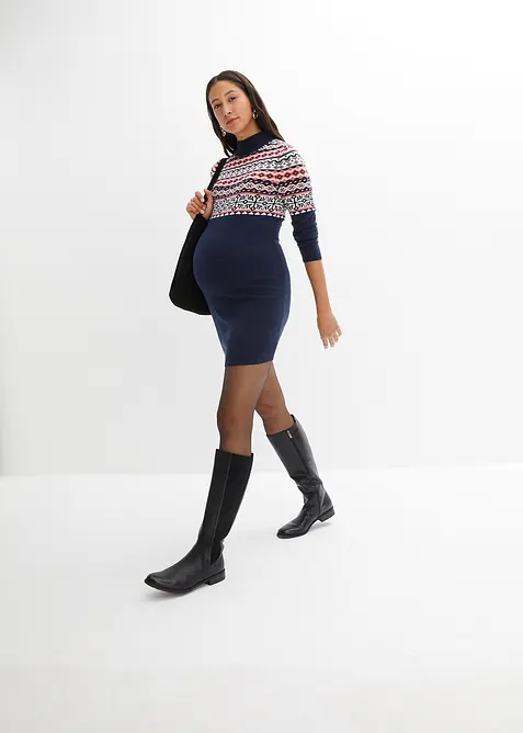 Strikket mammakjole, bonprix