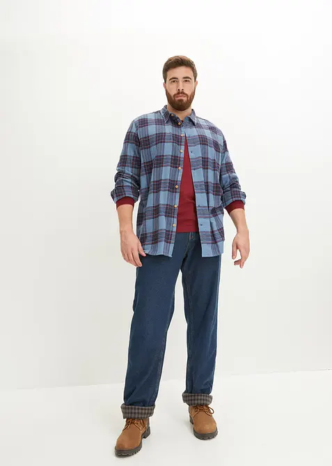 Langermet topp (3-pack), bonprix