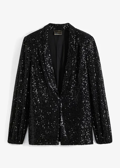 Blazer med paljetter, bonprix