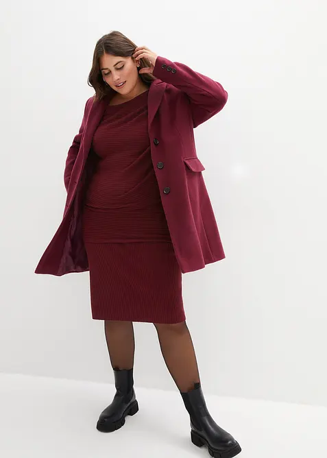 Strikkeskj&oslash;rt av myk viskosemiks, bonprix