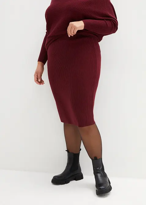 Strikkeskj&oslash;rt av myk viskosemiks, bonprix