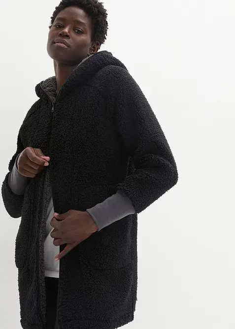 Teddy-fleecejakke, bonprix