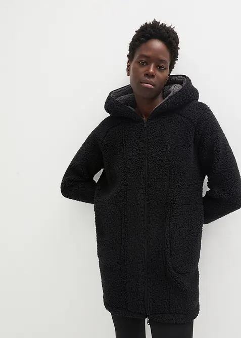 Teddy-fleecejakke, bonprix