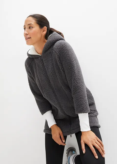 Teddy-fleecejakke, bonprix