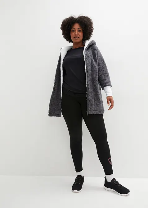 Teddy-fleecejakke, bonprix