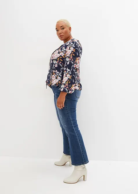 Bluse av 100% viskose, bonprix