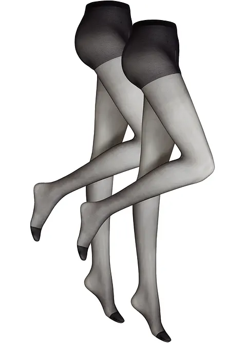 Str&oslash;mpebukse 20 DEN (2-pack), bonprix