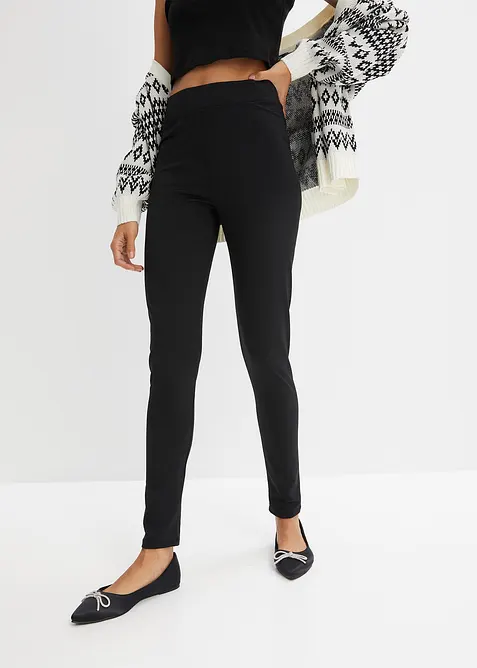 High Waist-termoleggings med bred komfortlinning, bonprix