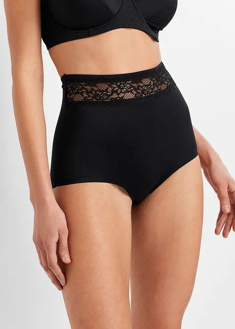 Shape-truse med høy midje, lett formende (2-pack), bonprix