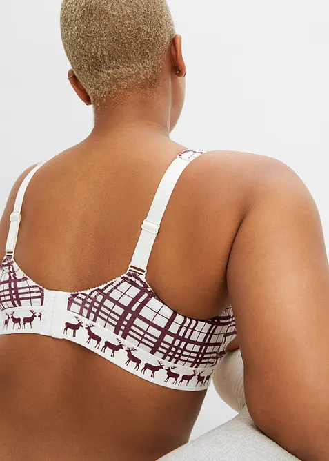 BH uten b&oslash;yle med bomull (2-pack), bonprix