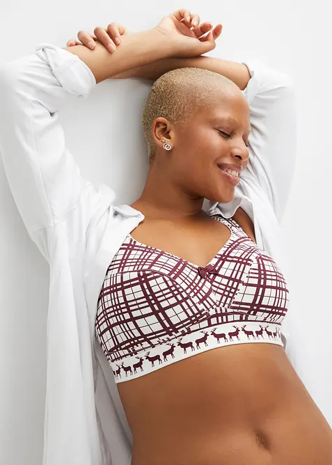 BH uten b&oslash;yle med bomull (2-pack), bonprix