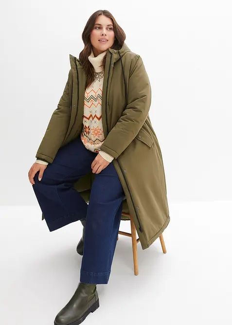 Vinterk&aring;pe med quiltet innside, bonprix