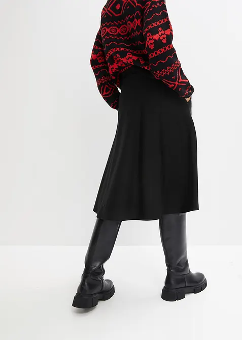 Punto di Roma-skjørt, knelangt, bonprix