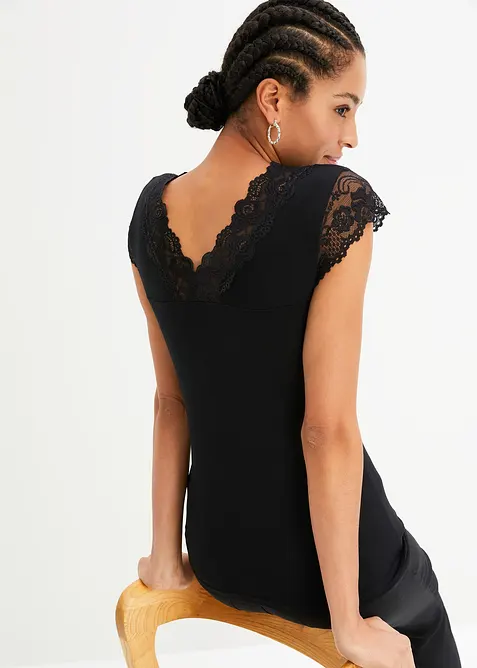 Topp i myk viskosemiks, bonprix