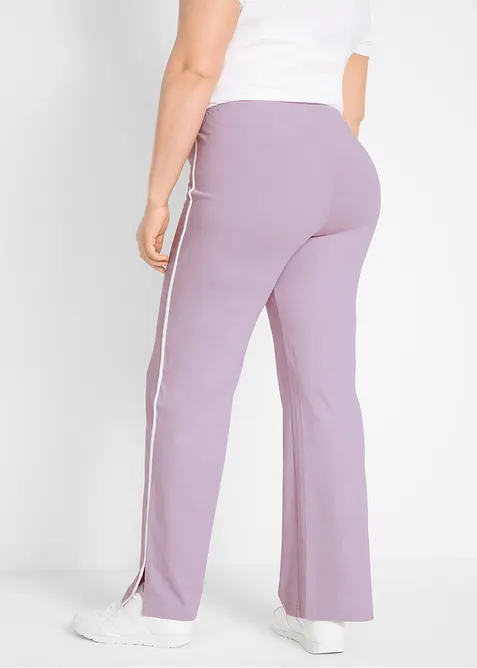 Jerseybukse i bomull med stretch (2-pack), bonprix