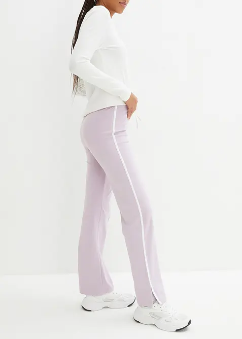 Jerseybukse i bomull med stretch (2-pack), bonprix