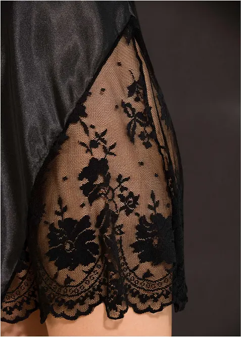 Neglisjé i sateng, bonprix