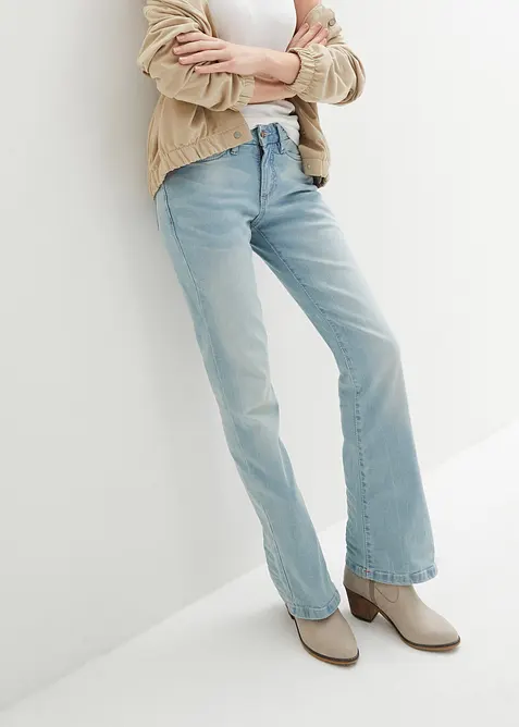 Bootcut-jeans Mid Waist, Stretch, bonprix