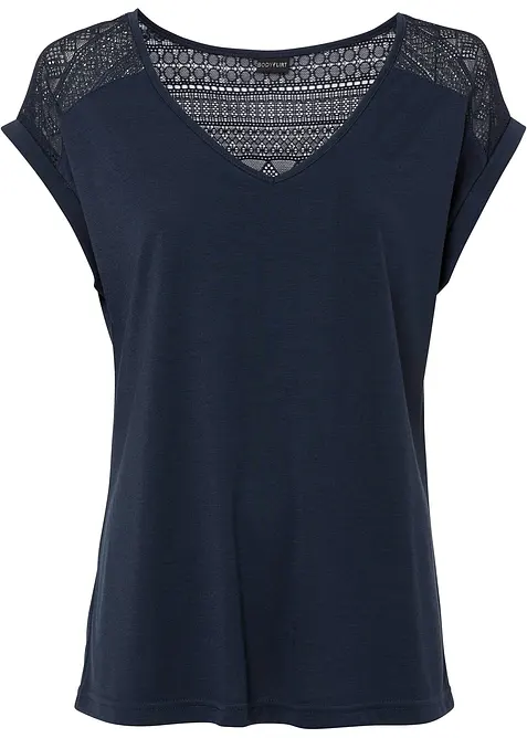 Topp i myk viskosemiks, bonprix