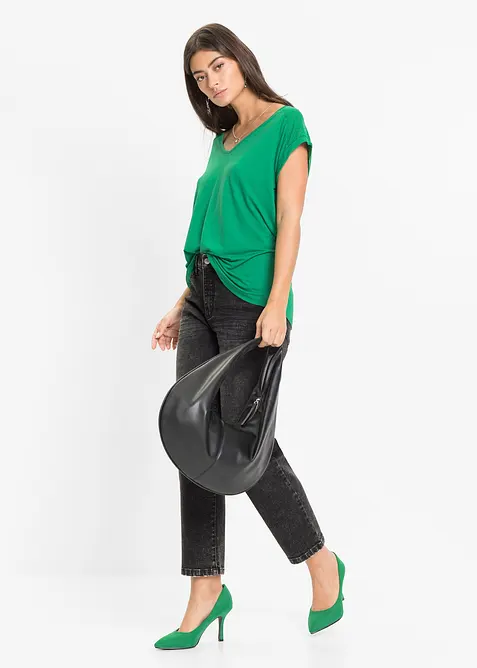 Topp i myk viskosemiks, bonprix