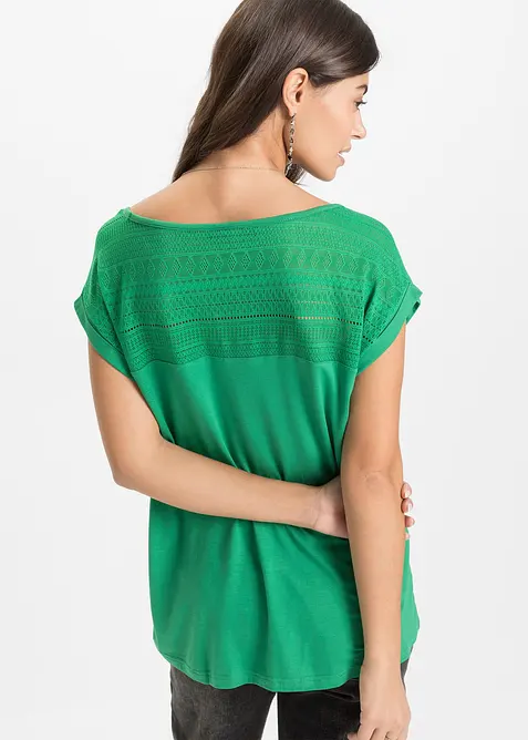 Topp i myk viskosemiks, bonprix