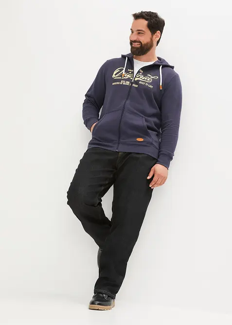 Hettejakke med myk, flosset innside, bonprix