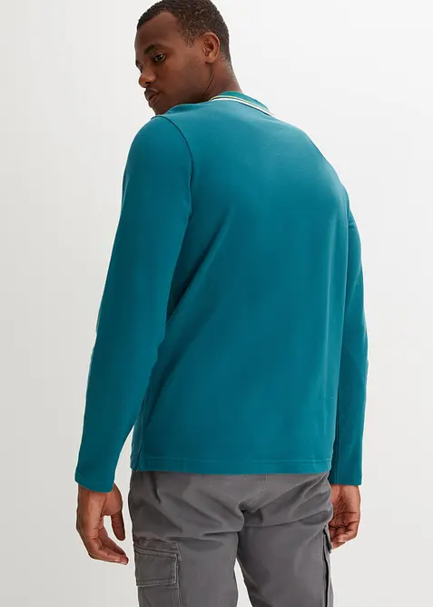 Rugbygenser med &oslash;kologisk bomull (2-pack), bonprix