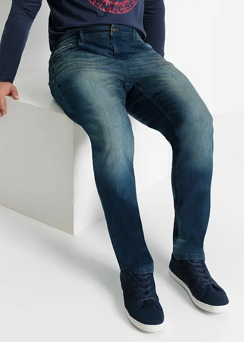 Slim Fit-jeans i lett denim med stretch, Straight, bonprix