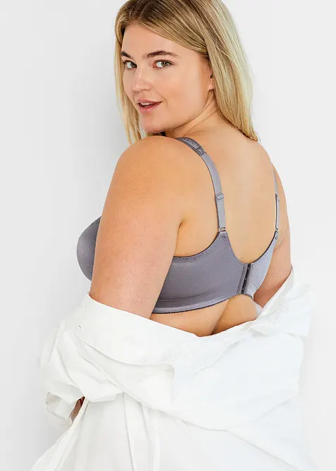 Avlastnings-BH uten spiler med vatterte stropper (2-pack), bonprix