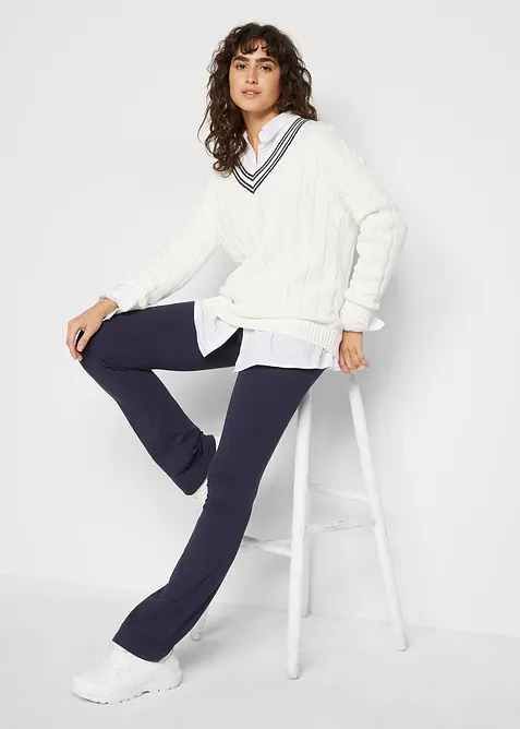 Utsvingte leggings, bonprix