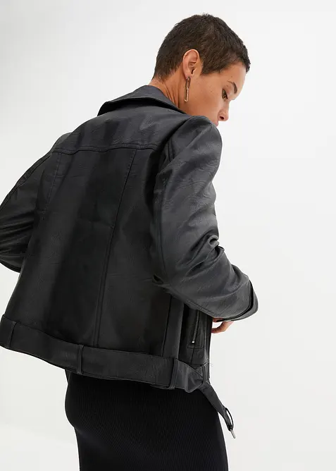 Oversized bikerjakke, bonprix