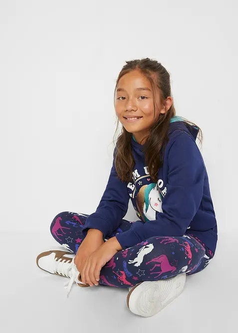 Termoleggings med hestemotiv, bonprix