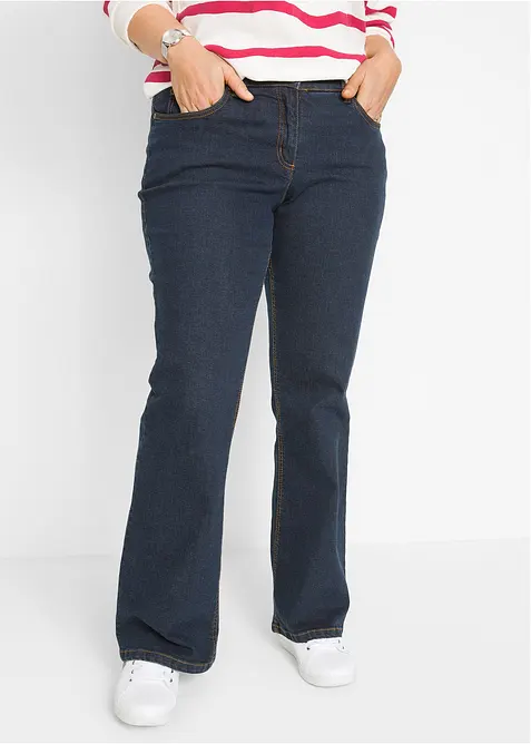 Bootcut-jeans High Waist, Stretch, bonprix