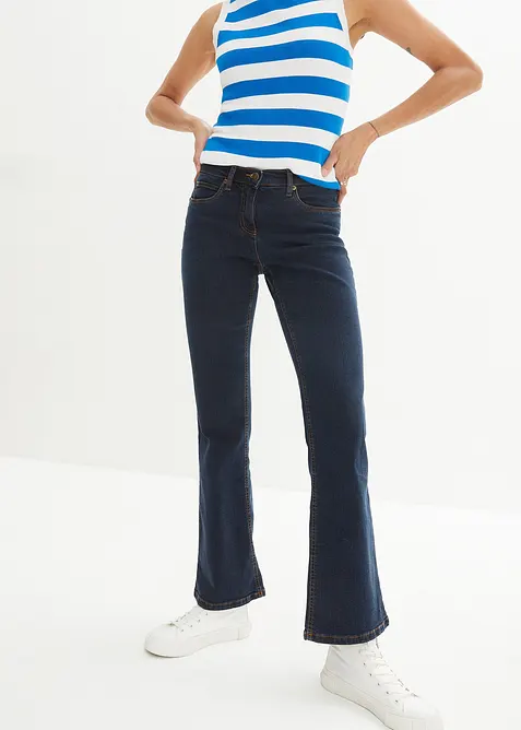 Bootcut-jeans High Waist, Stretch, bonprix
