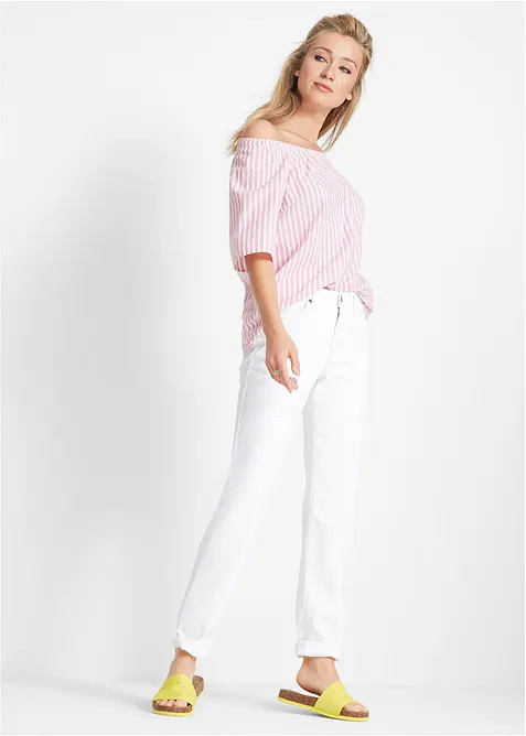 Mom-jeans Mid Waist, long, bonprix