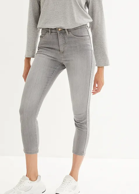 Skinny, komfort 7/8-jeans med stretch, bonprix