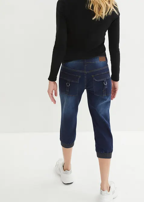 Caprijeans med stretch, bonprix