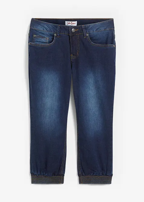 Caprijeans med stretch, bonprix