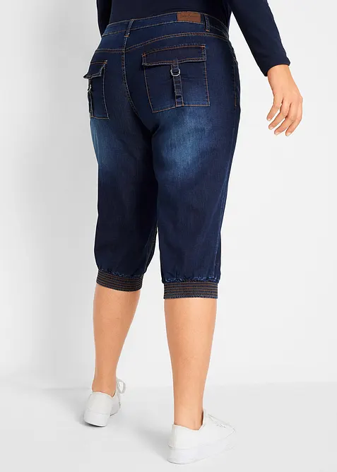 Caprijeans med stretch, bonprix