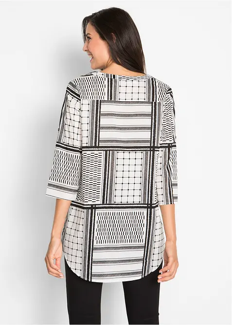 Lang tunika i 100% bomull, bonprix