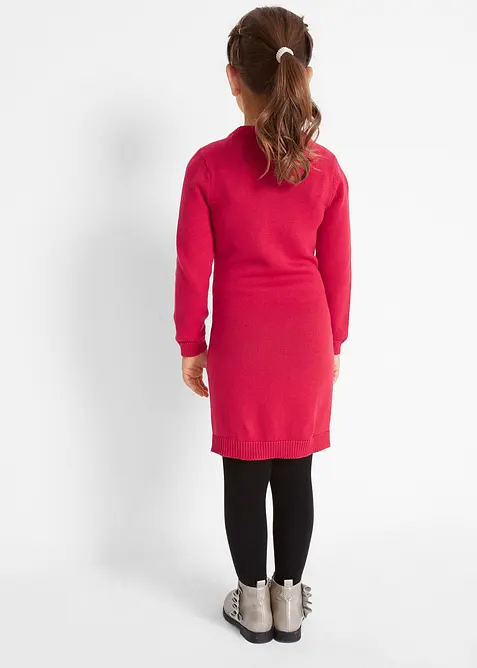 Strikket kjole med veske (2-delt sett), bonprix