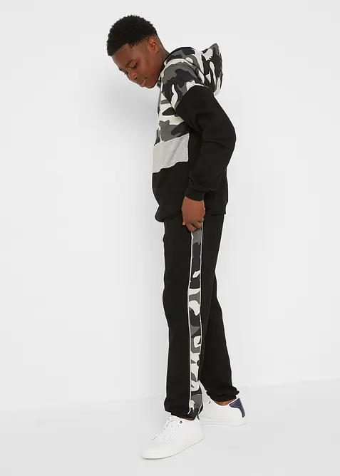 Joggedress i ren økologisk bomull (2-delt sett), bonprix