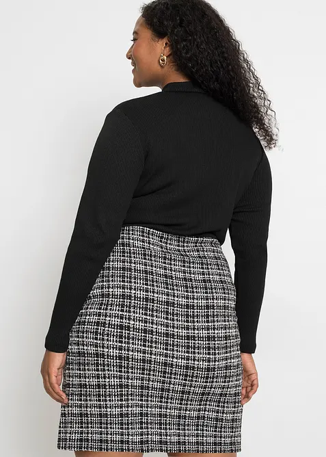 Minikjole i lett viskosemiks, bonprix